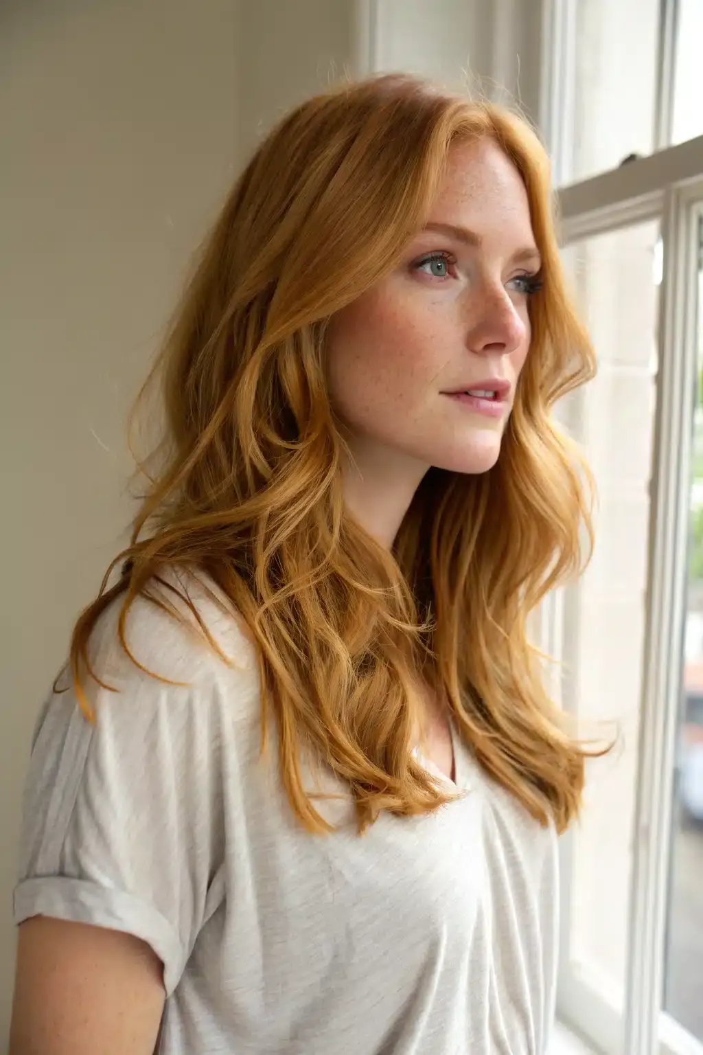 20) Sun-Kissed Strawberry Blonde