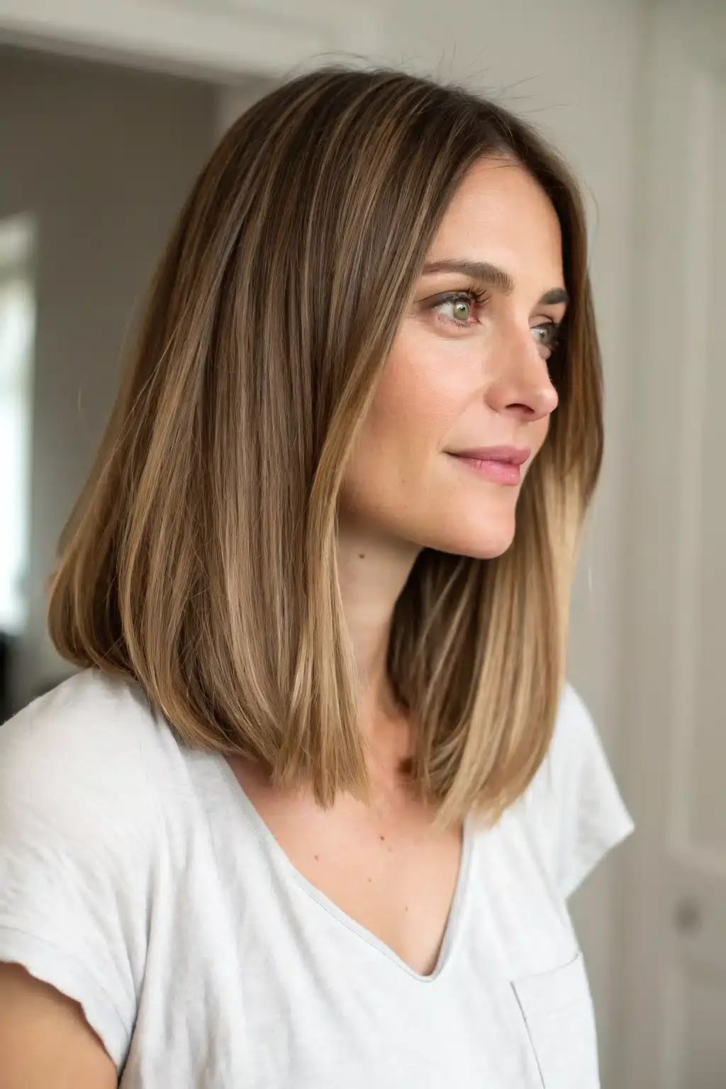 11) Long bob for fine hair