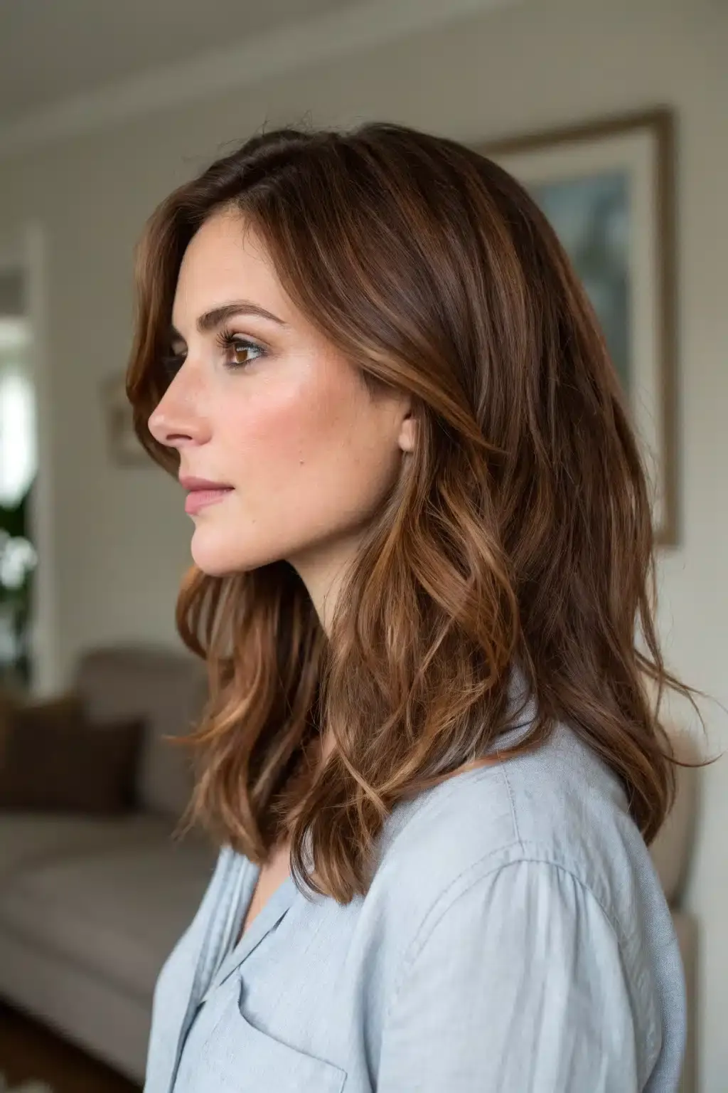11) Soft Auburn Tones