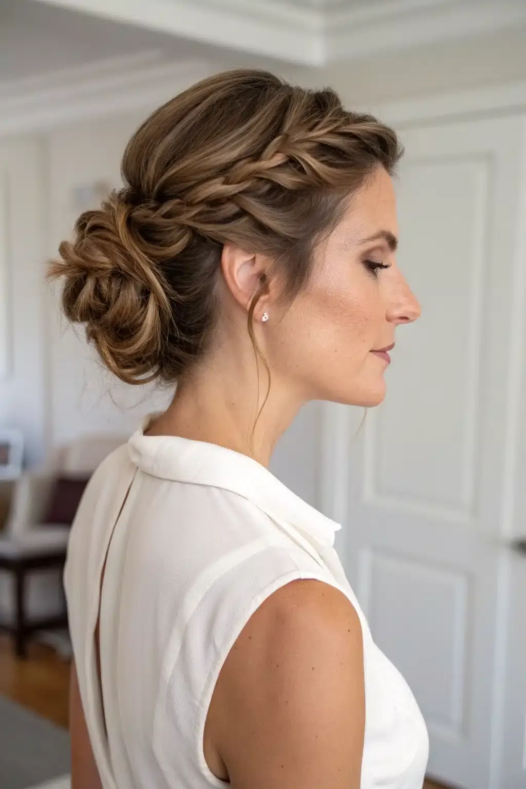 11) Twisted Halo Updo