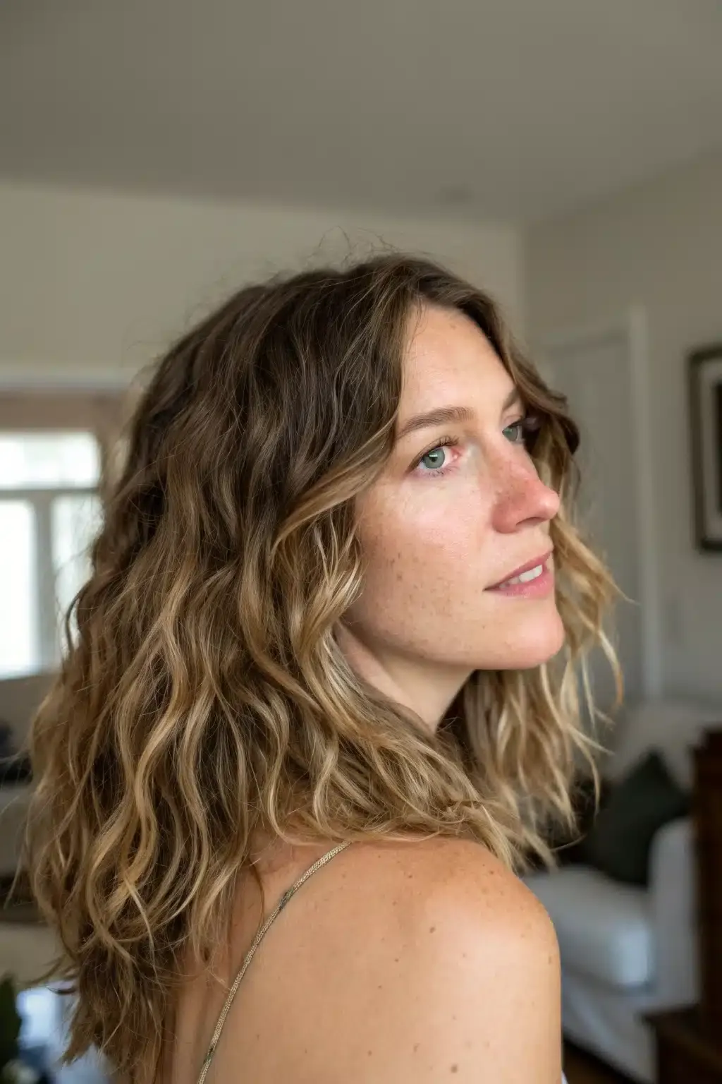 7) Shoulder-Length Waves