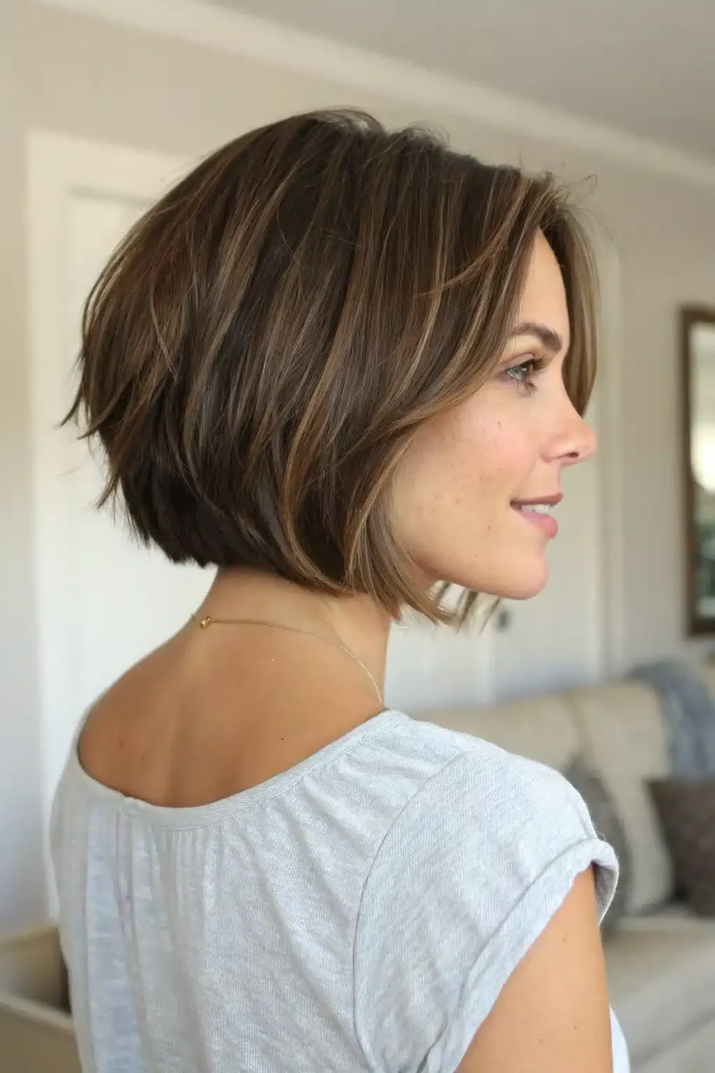5) Stacked Bob
