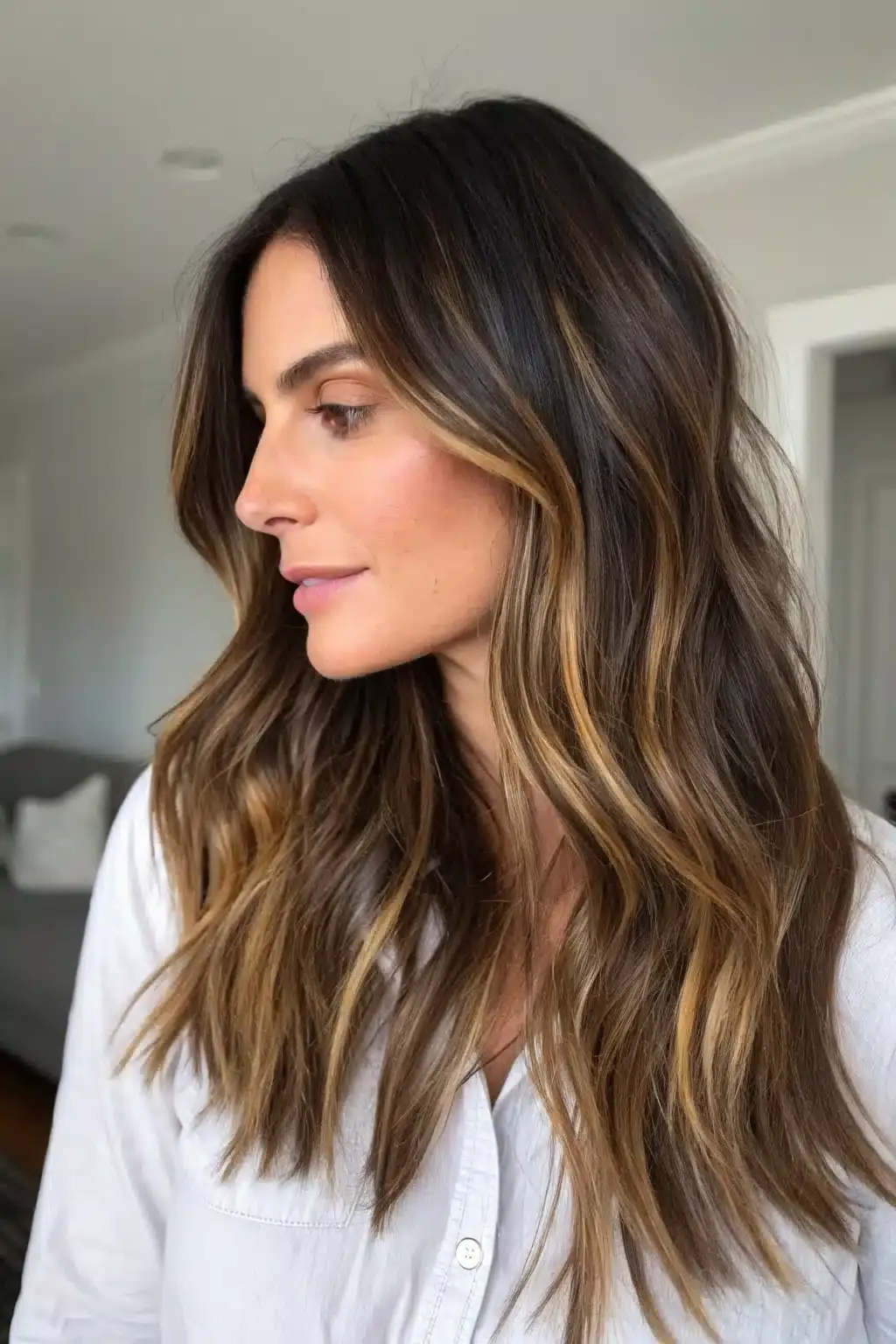 3) Sun-Kissed Balayage