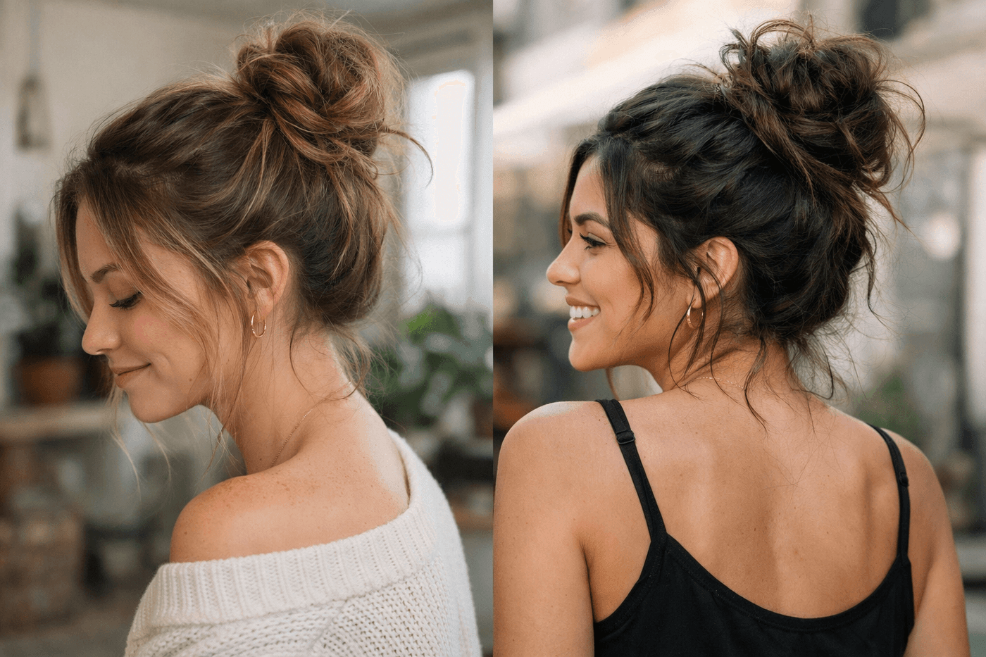 15 Messy Bun Hairstyles That Actually Look Good All Day
