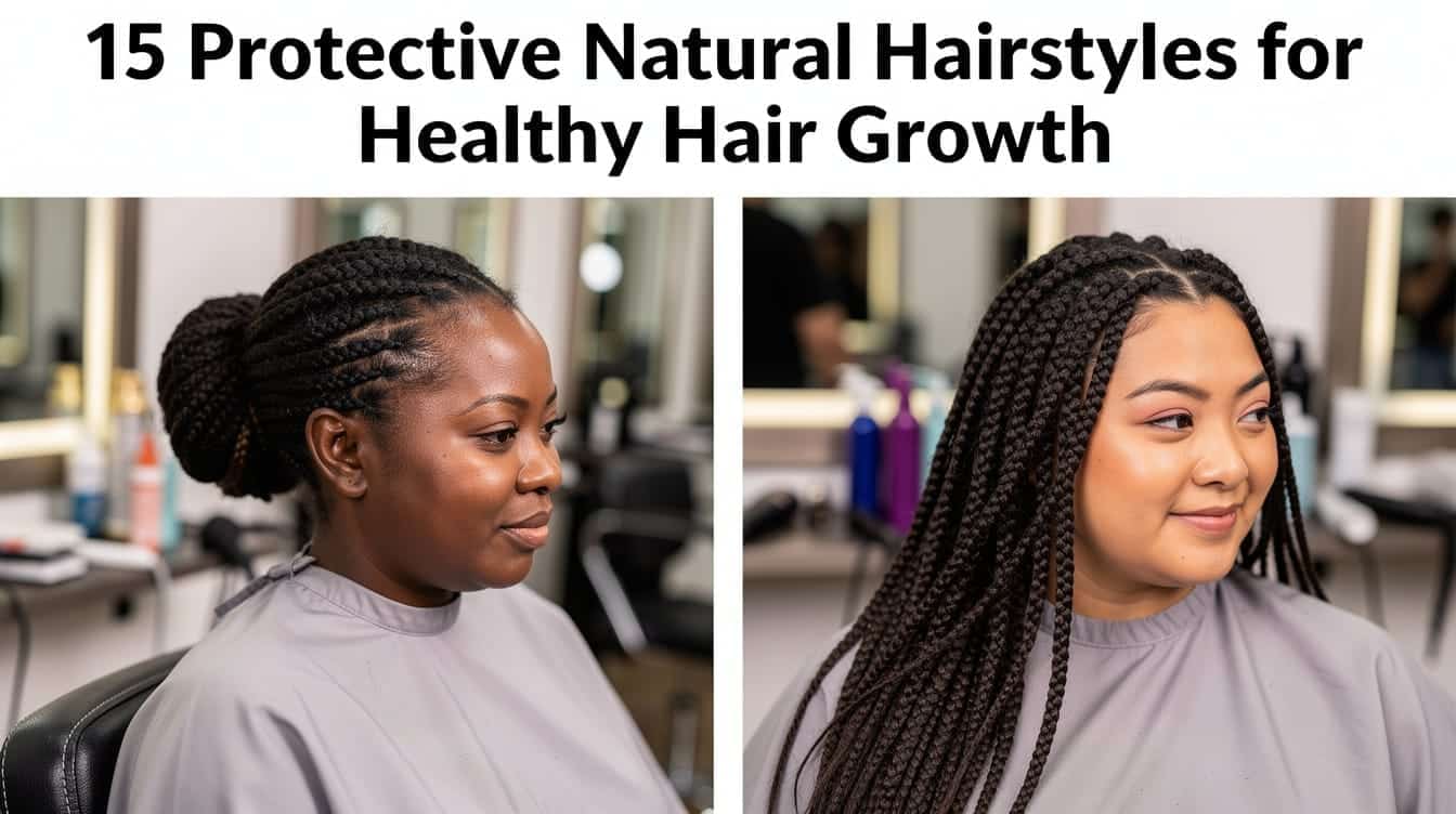 15 Best Protective Natural Hairstyles for Hair Growth