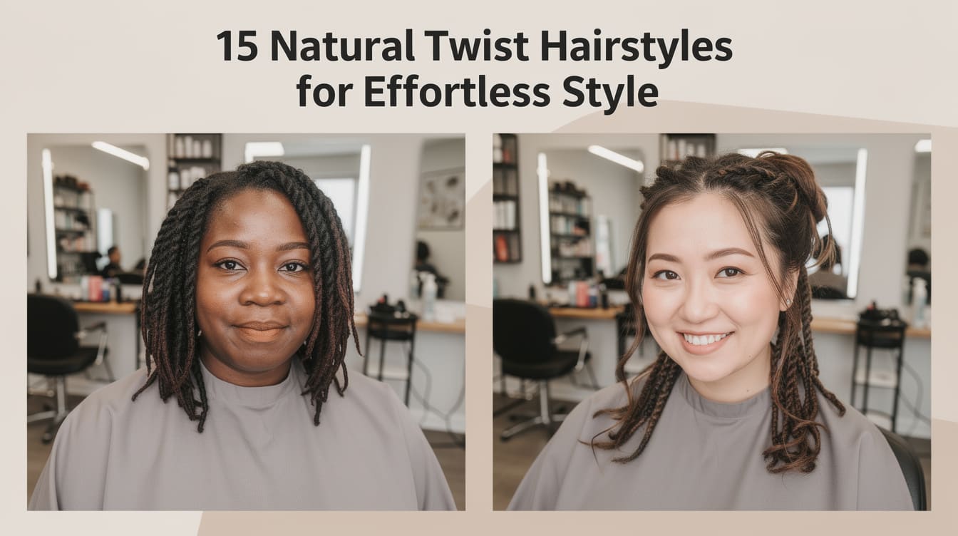 15 Natural Twist Hairstyles for Effortless Style