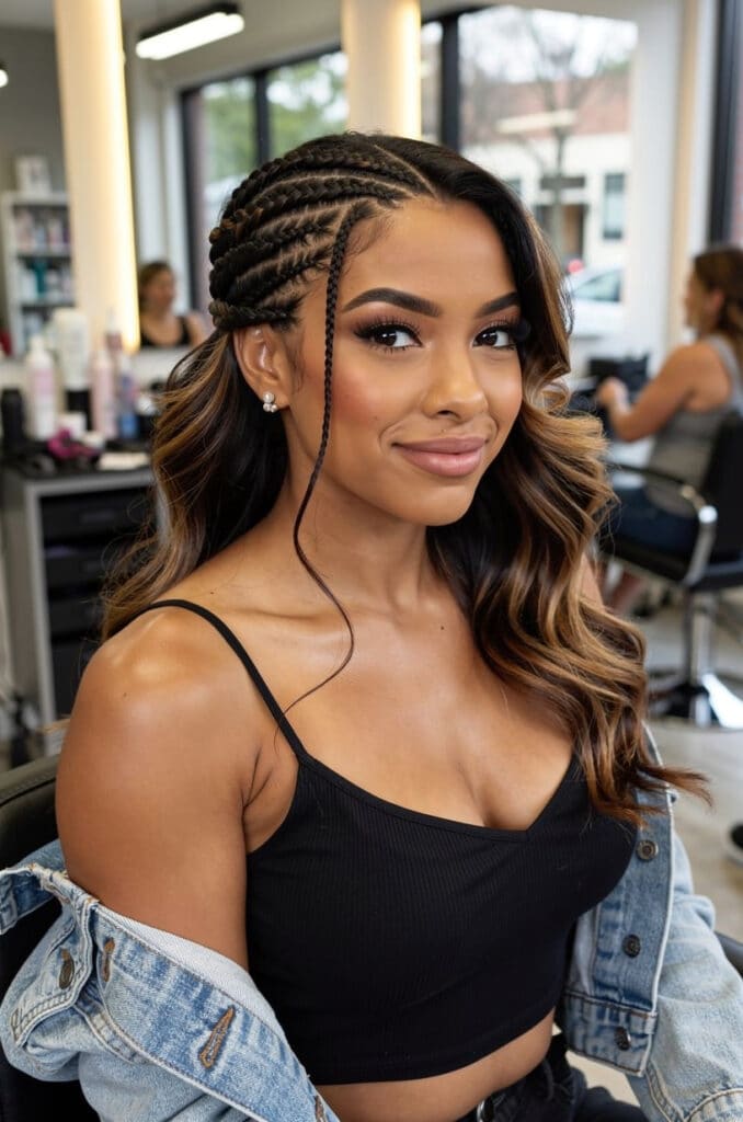 Accent Micro Braids