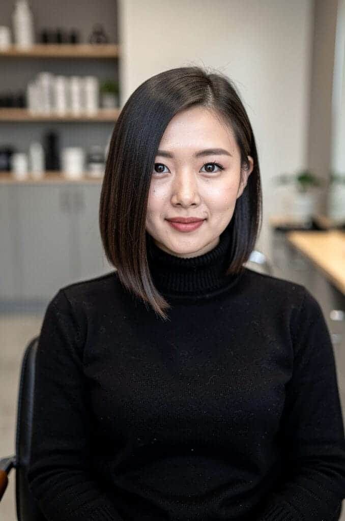Asymmetrical Cut