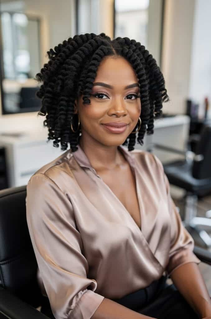 Bantu Knot Out