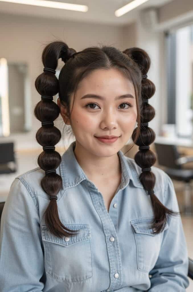 Bubble Pigtails