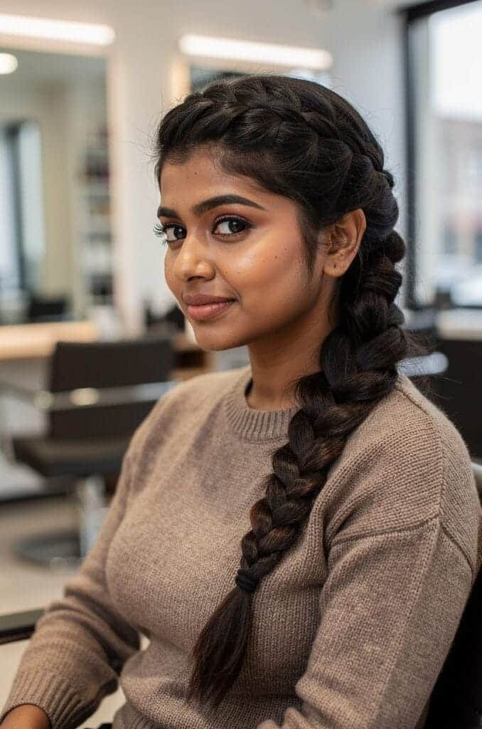 Classic Dutch Side Braid
