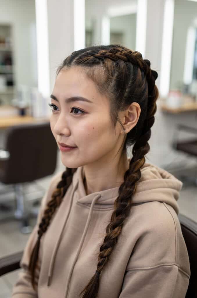 Double Dutch Pigtails