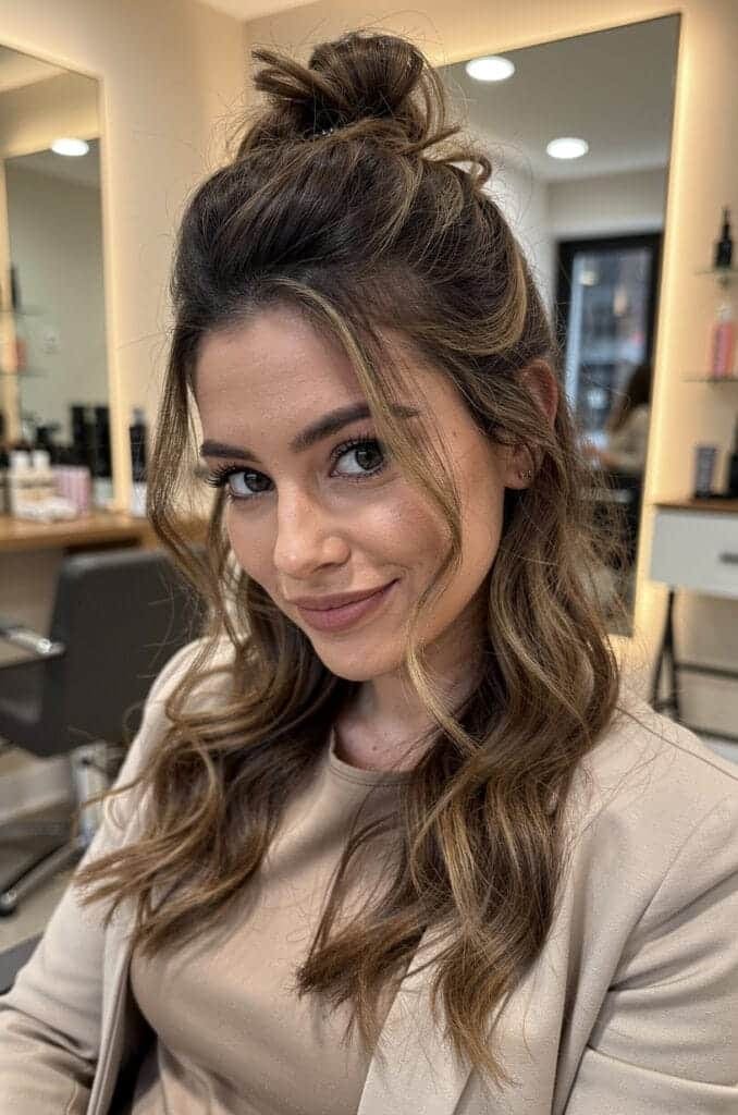 Loose Messy Bun