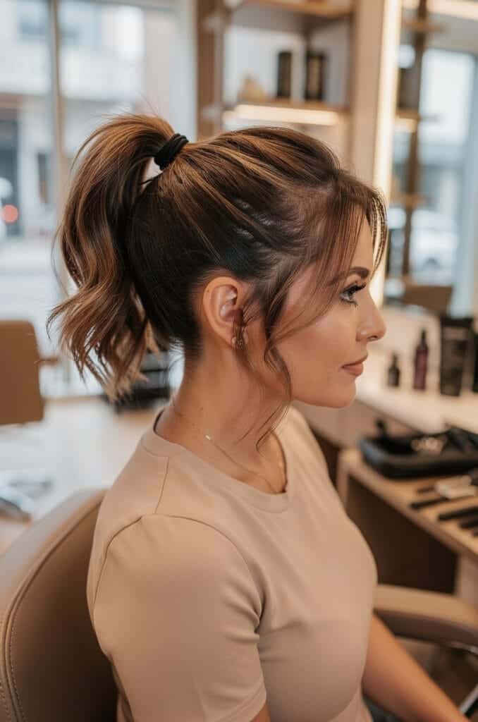 Mini High Ponytail