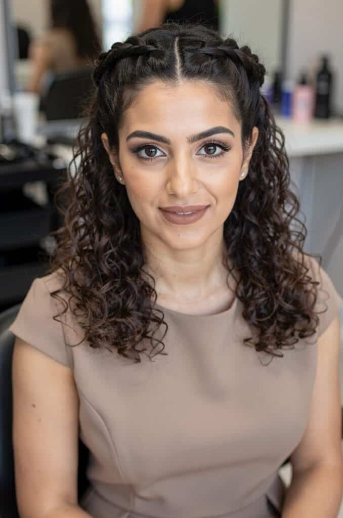 Pinned Crown Twist
