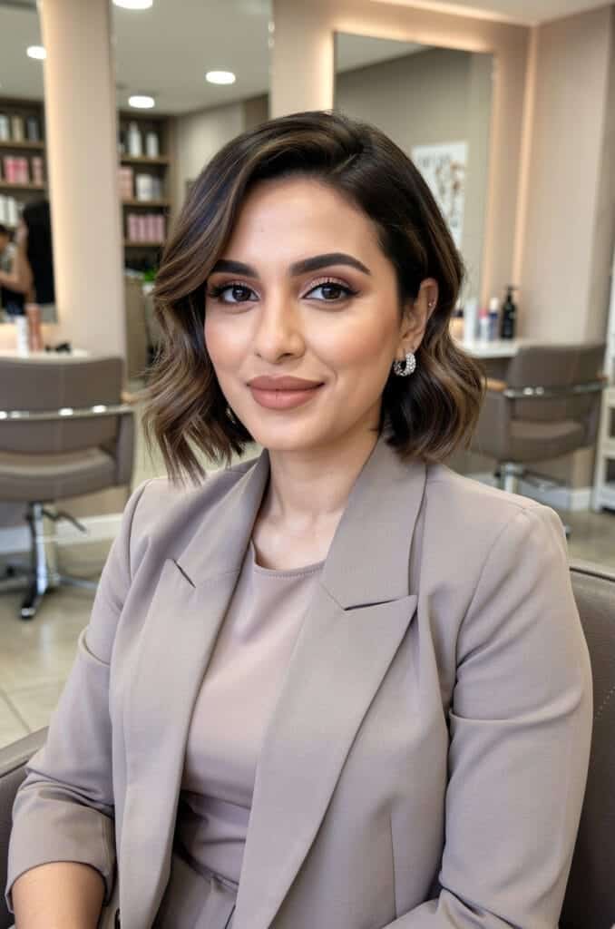 Tapered Wavy Cut