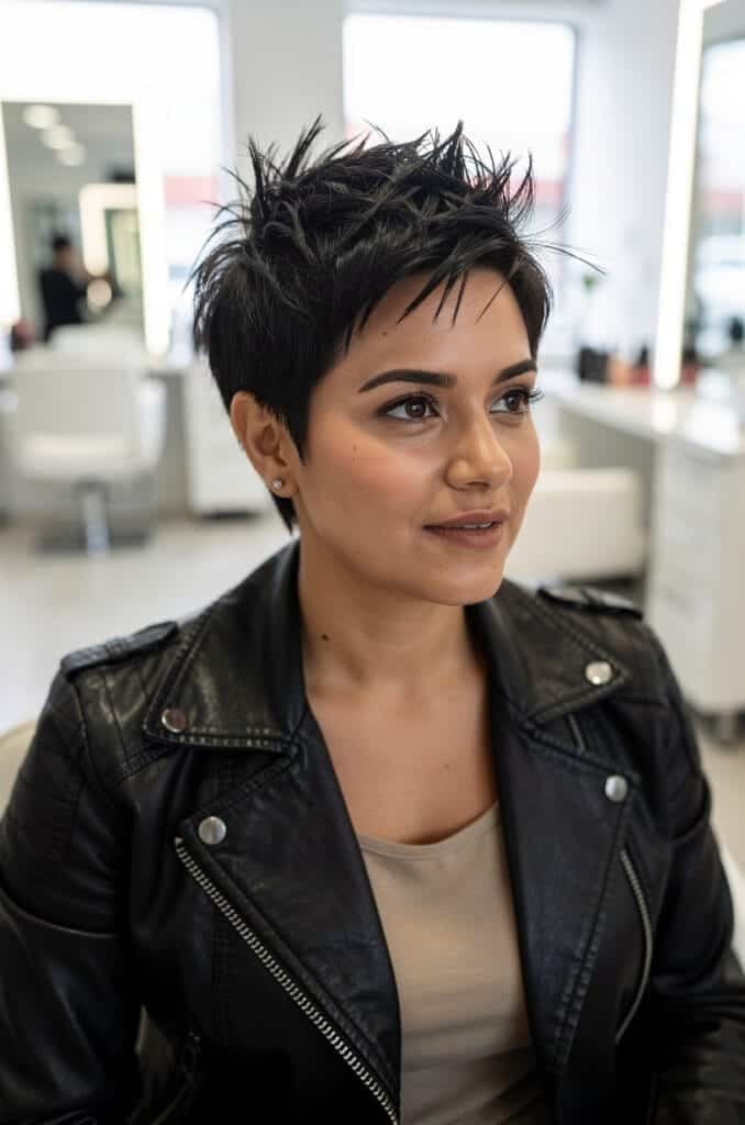 Textured Spiky Pixie