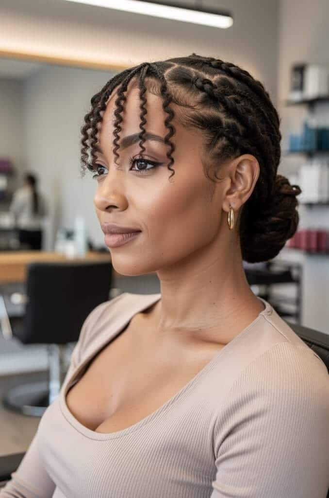 Twist Bangs