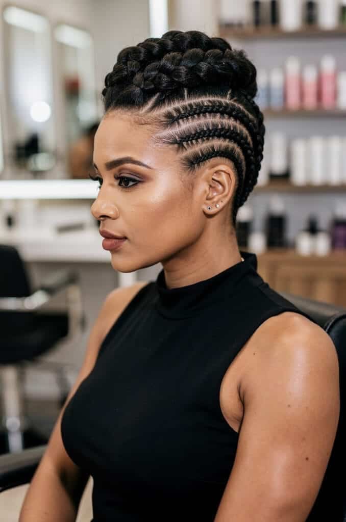 Twist Faux Hawk