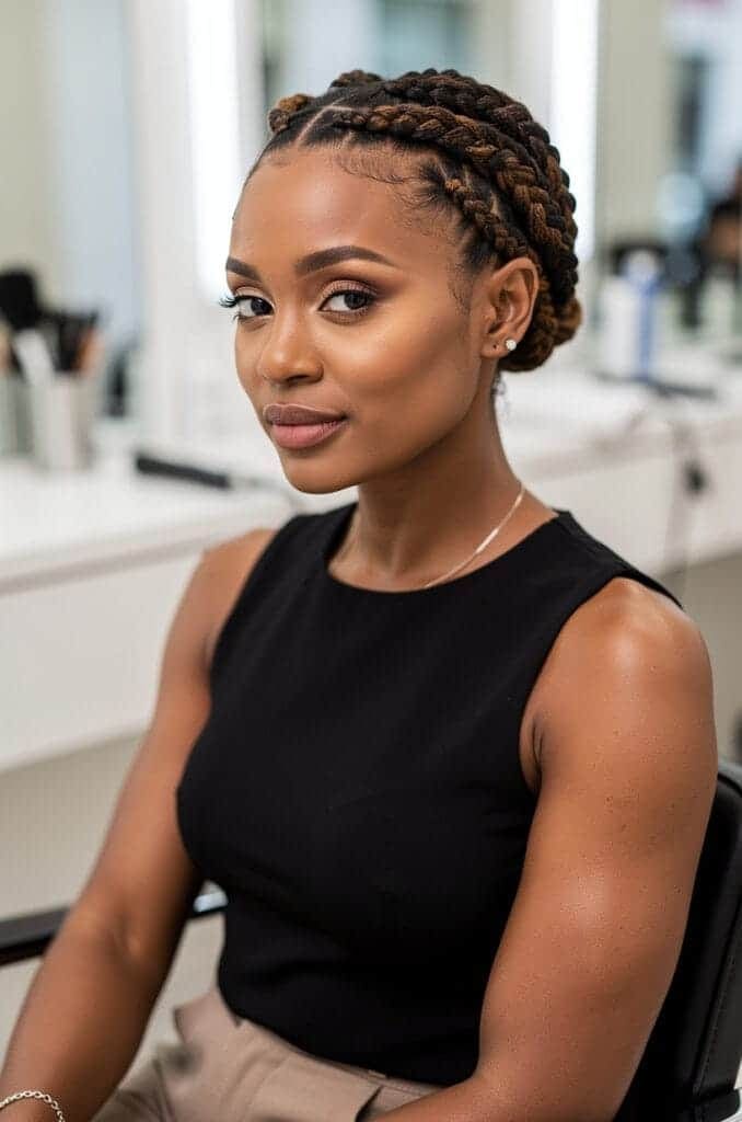 Twisted Halo Braid