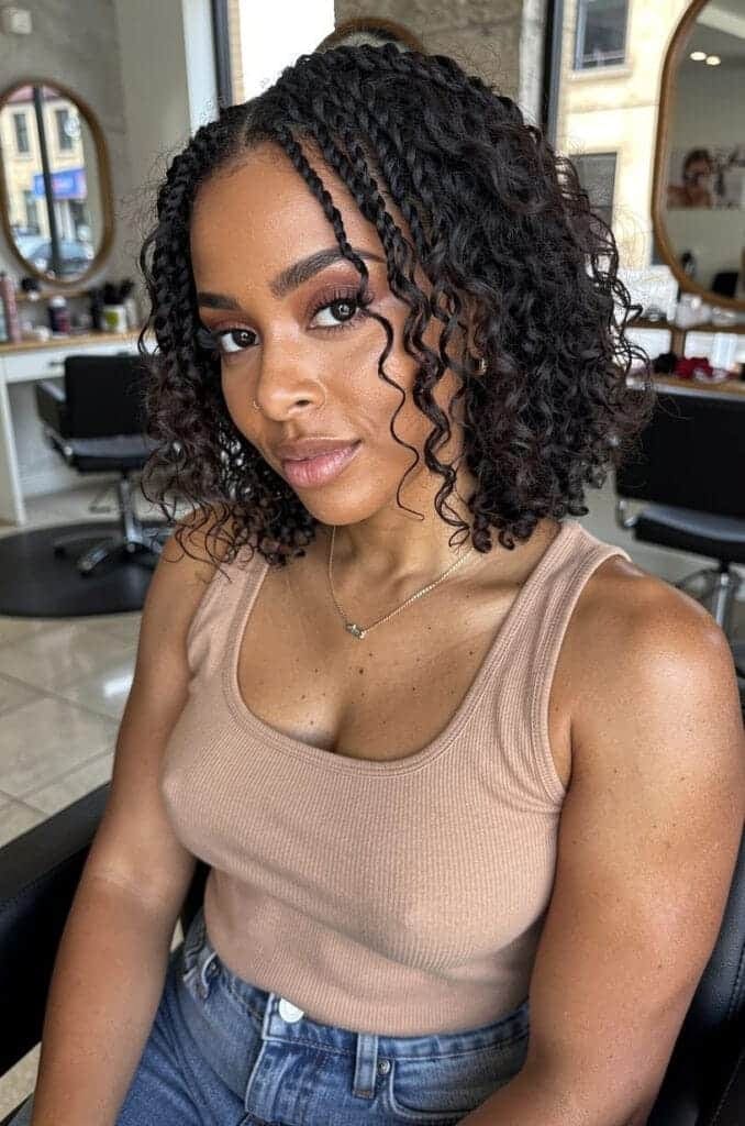 Two-Strand Twist Out