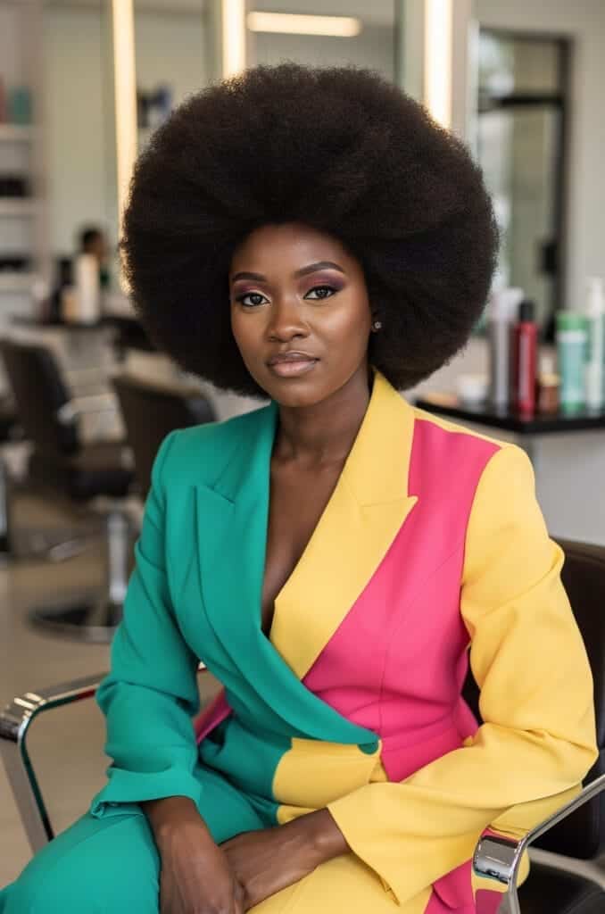 Voluminous Afro