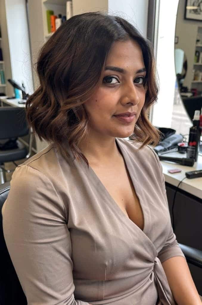 Wavy A Line Bob