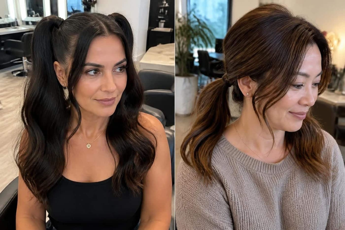 14 Cute Pigtail Hairstyles That Look Stylish at Any Age