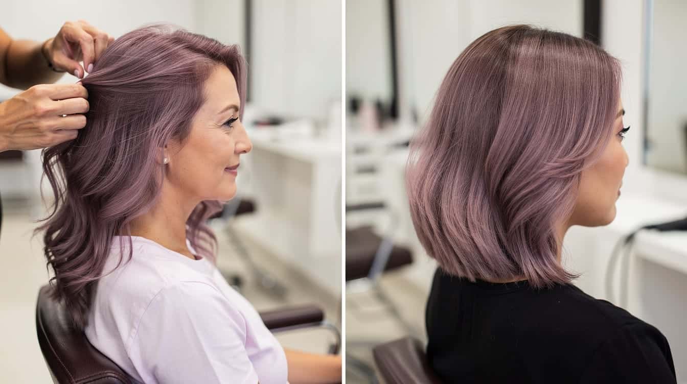 14 Dusty Mauve Hair Color Ideas That Look Soft Yet Bold