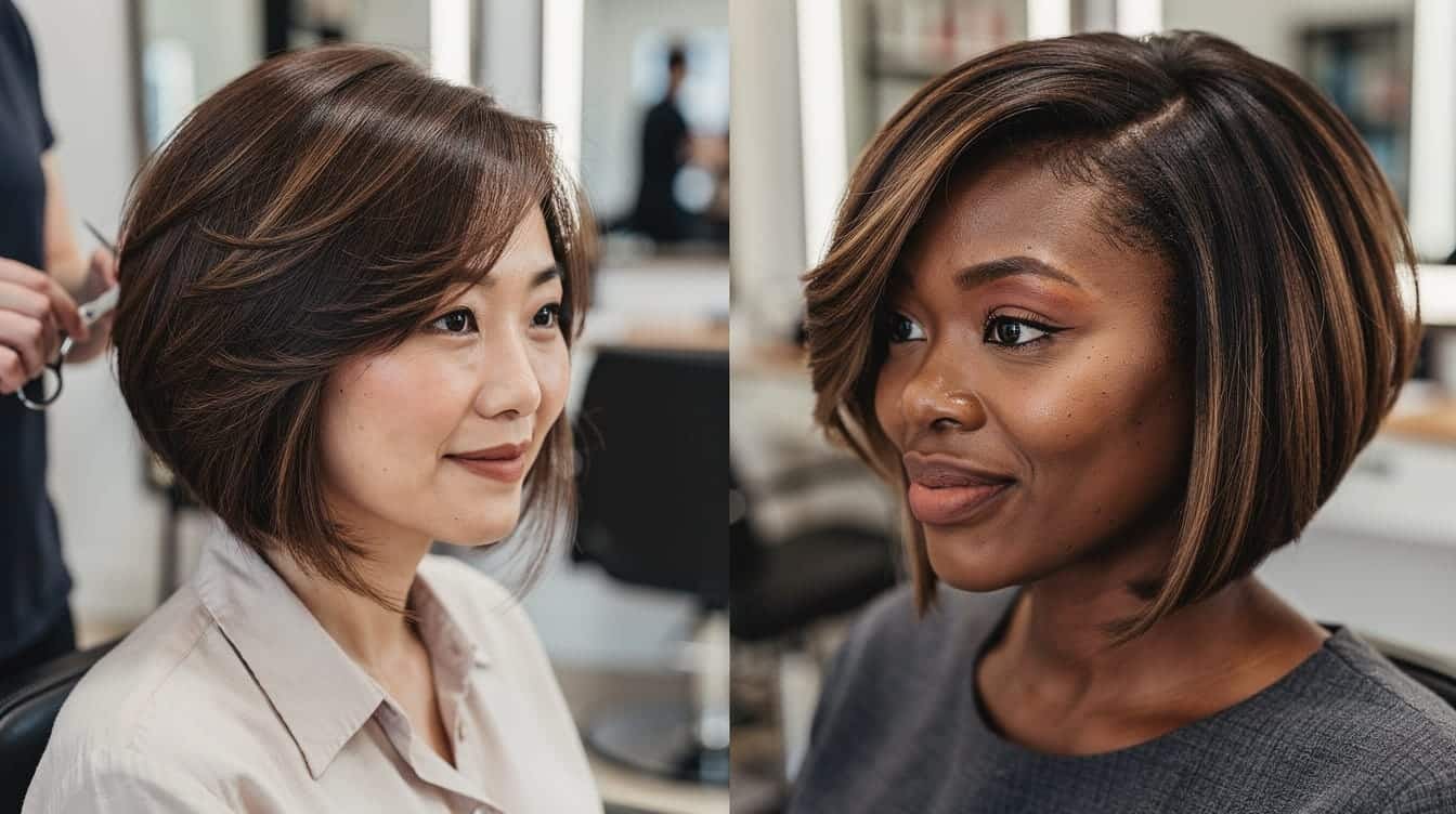 14 Short Layered Bob Hairstyles That Add Volume Fast