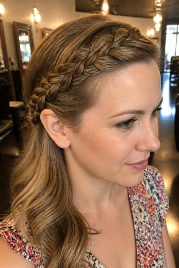5. Braided Headband
