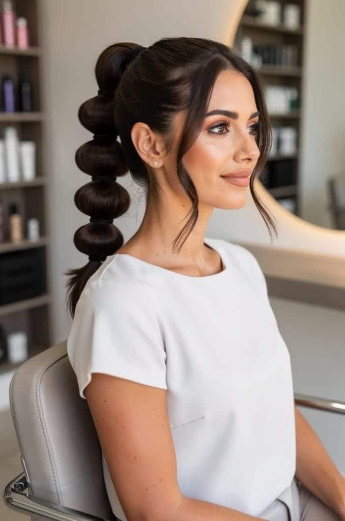 Bubble Ponytail