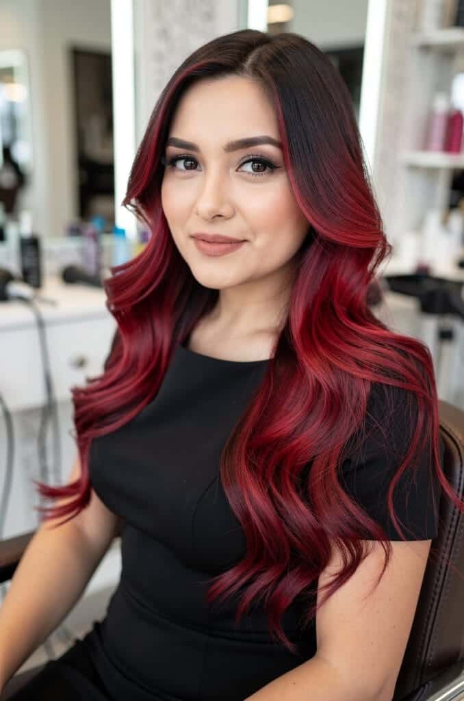 Cherry Cola Ombre