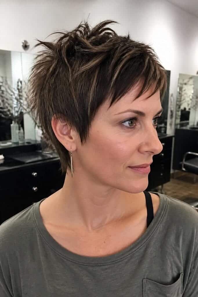Choppy Textured Pixie