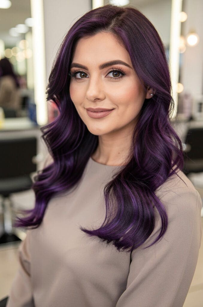 Deep Plum with a Violet Base