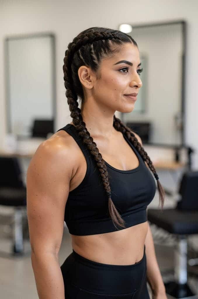 Double Dutch Braids