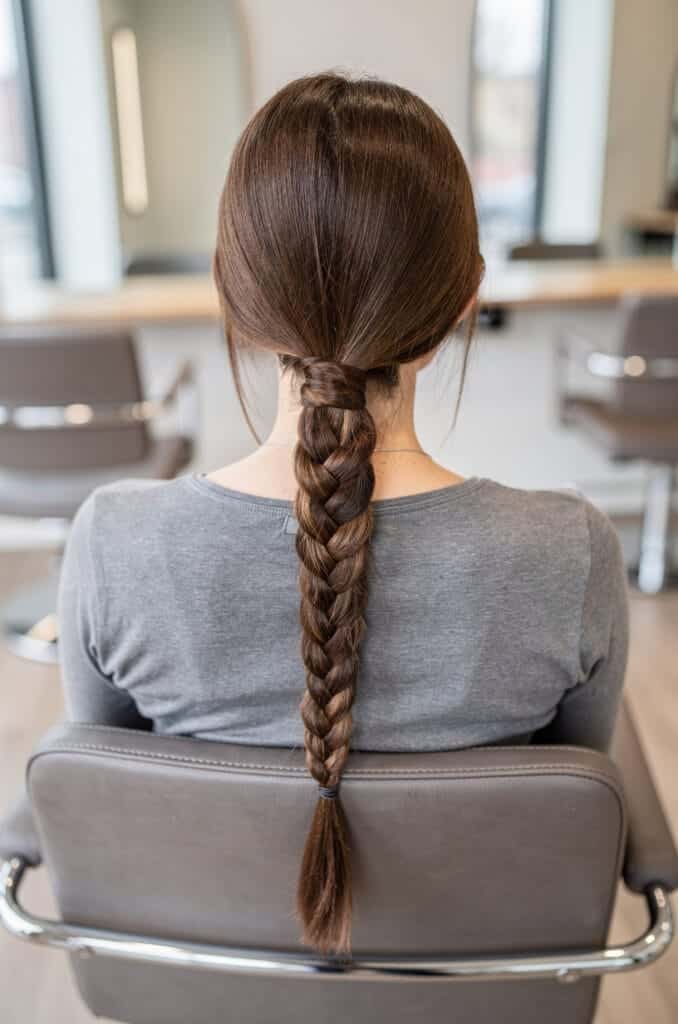Fishtail Braid Ponytail