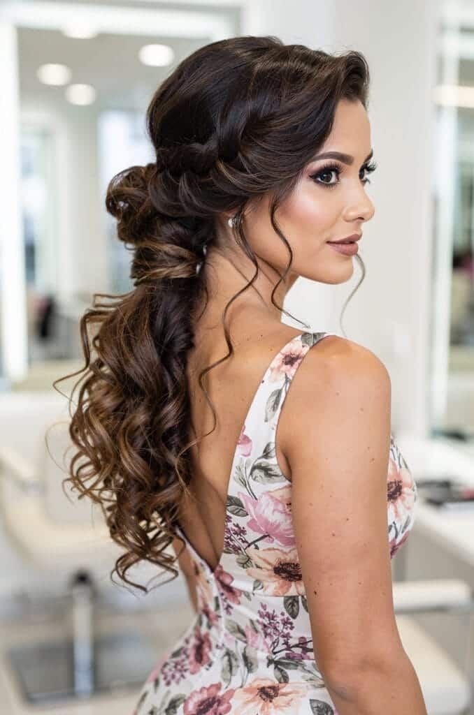 Half-Up Half-Down Twist