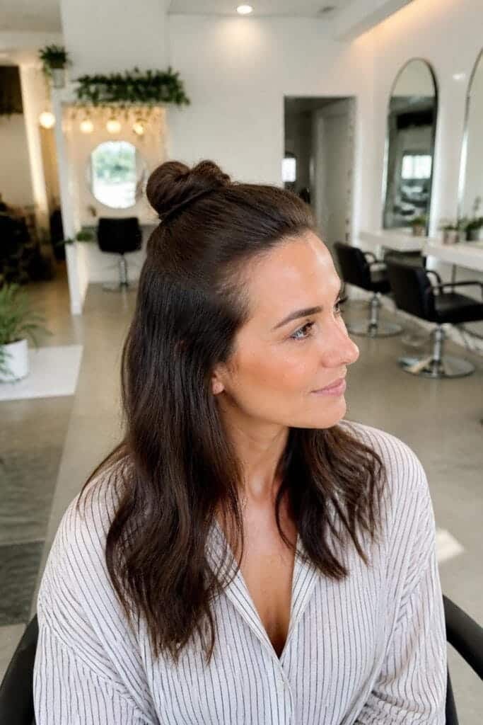 Half-Up Top Knot