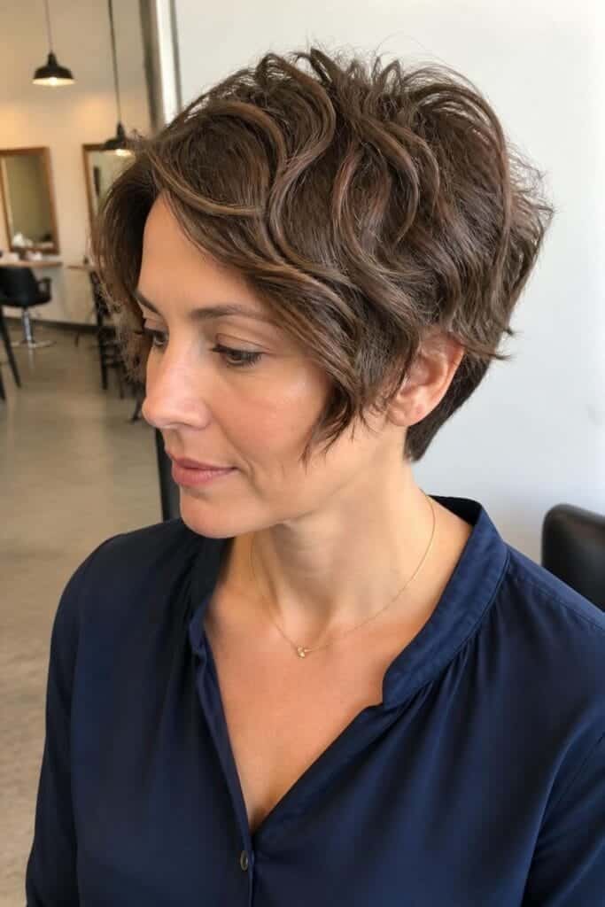 Pixie with Soft Waves