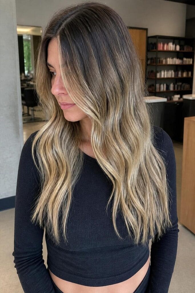 Sleek Rooted Beach Waves