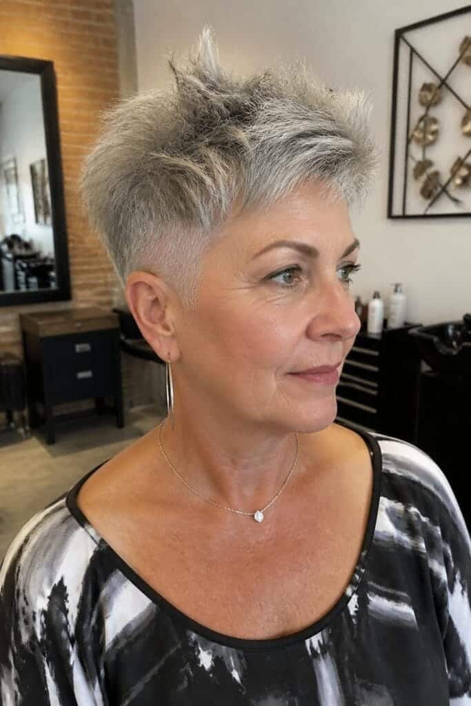 Textured Crop with Undercut