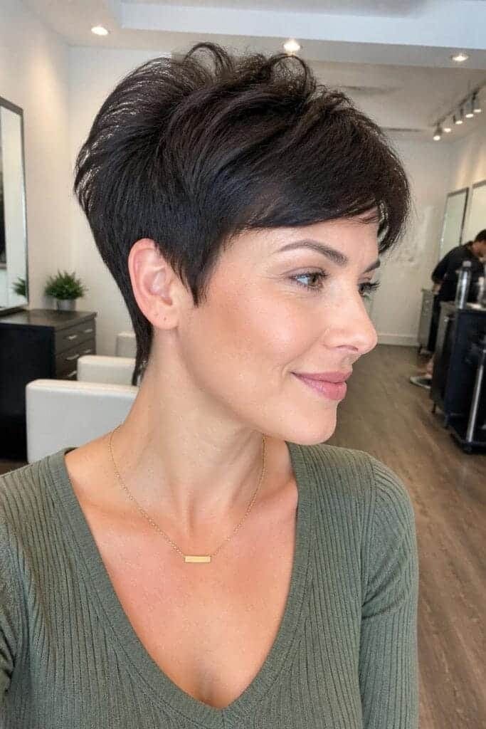 Textured Pixie Cut