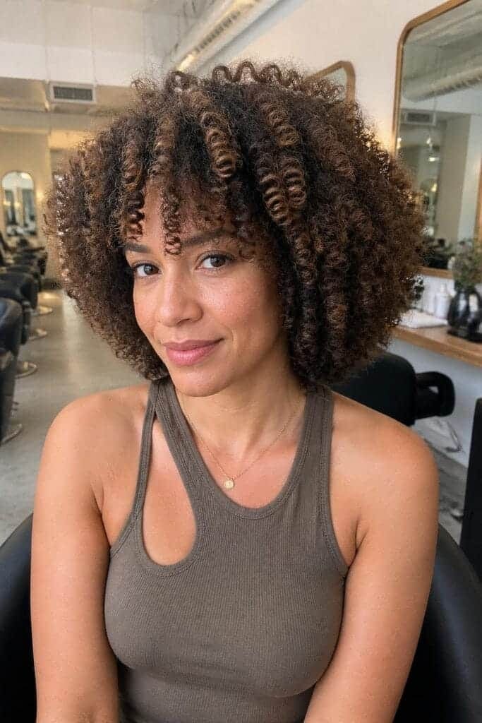 The Curly Afro