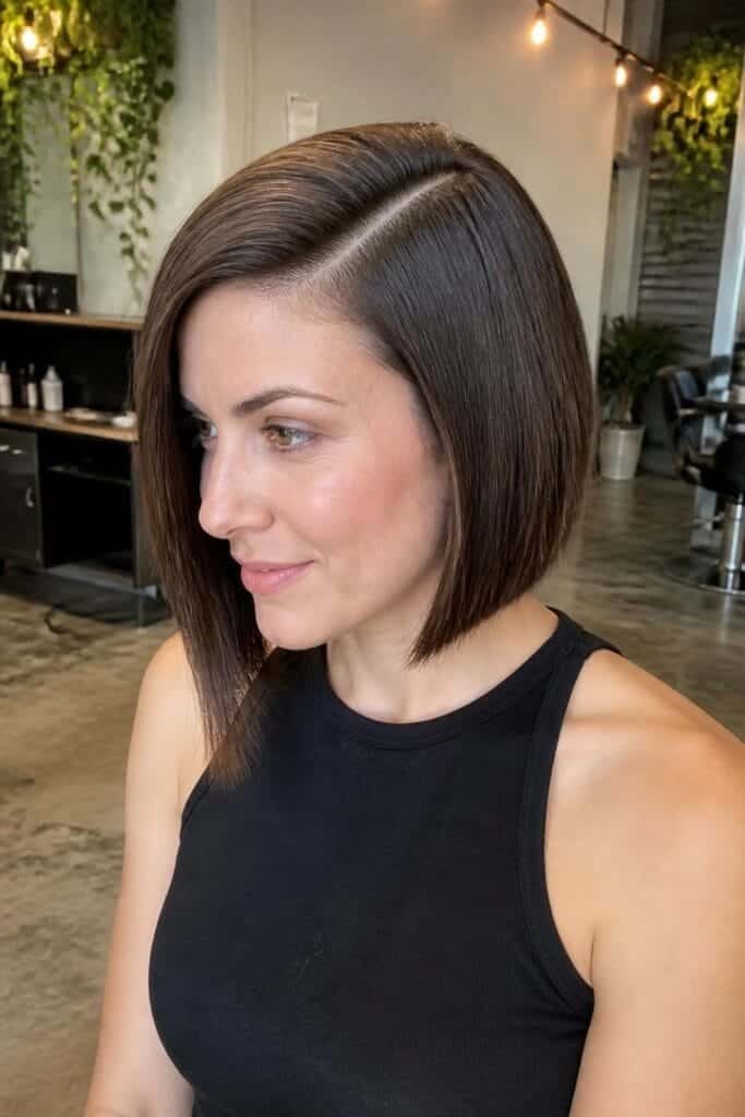 The Side-Parted Bob
