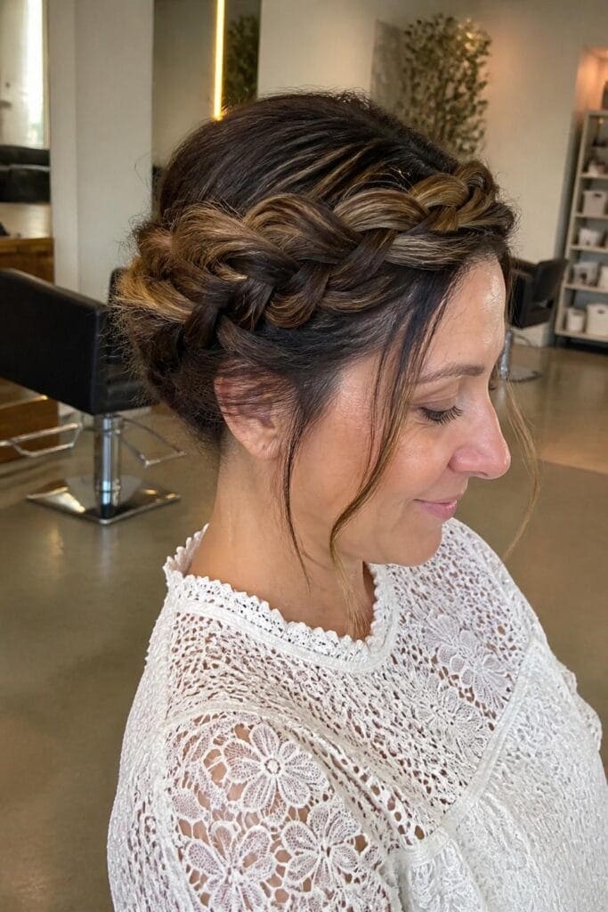 Twisted Halo Braid