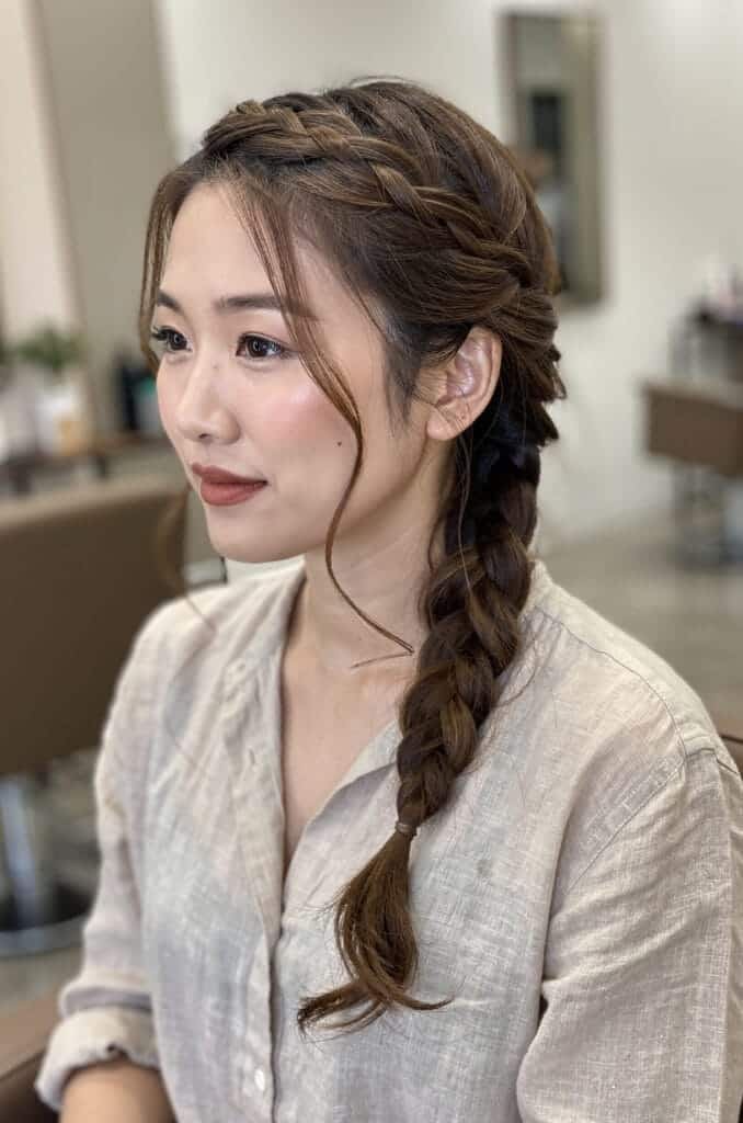 Twisted Side Braid