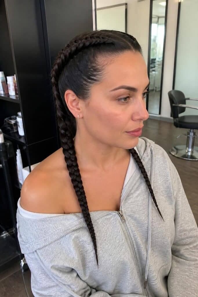 13. Double Dutch Braids