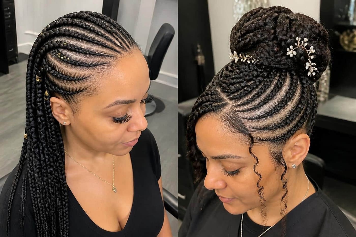 15 Elegant Cornrow Hairstyles for Weddings and Special Events