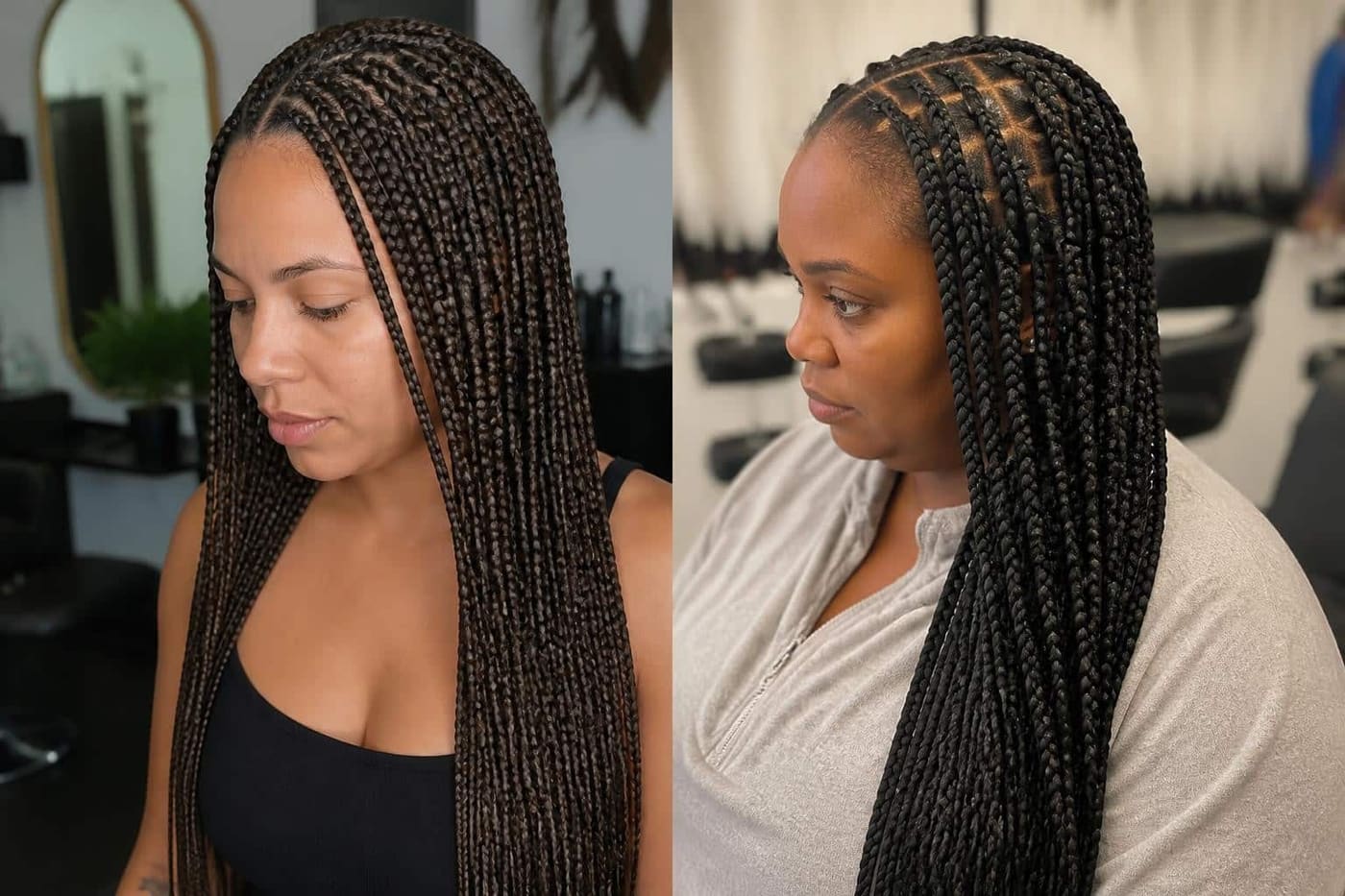 15 Knotless Box Braids Hairstyles That Never Go Out of Style